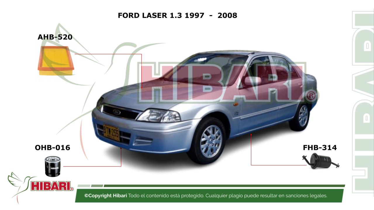En este momento estás viendo FORD LASER 1.3 1997  –  2008